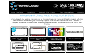 Wholesale/Bulk License Plates, Frames, Trunk Emblems - manufacturer license plate