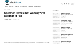 Spectrum Remote Not Working? (10 Methods to Fix) - spectrum cable box model number 201-t manufacturer
