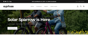 Euphree Electric Bikes | Comfort, Safety & USA-Based Support ... - electric bicycle factory