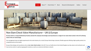 Non Slam Check Valve Manufacturer - UK & Europe - check valve manufacturer