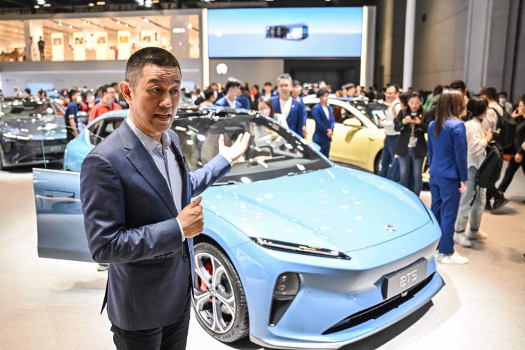 A relevant stock photo of ev china in a typical setting.