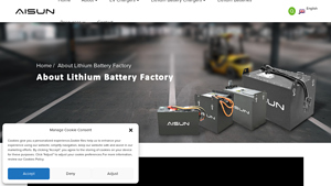 Forklift Battery Company - AiPower New Energy Technology Co., Ltd. - forklift battery factory