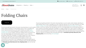 Wholesale Folding Chairs for Sale | EventStable.com - foldable chairs bulk