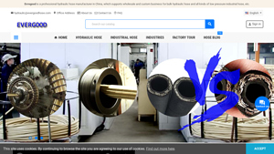 evergoodhose Hydraulic Hose Manufacturer from China top Supplier - hydraulic pipe factory