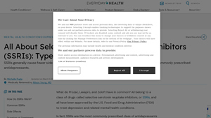 What Are Selective Serotonin Reuptake Inhibitors (SSRIs)? - lexapro manufacturer
