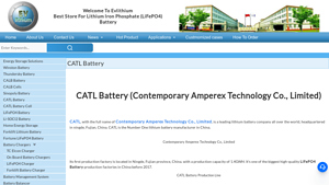 CATL Battery | EVlithium - catl battery company
