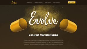 Evolve Contract Manufacturing™ | Supplement Manufacturing - contract manufacturer nutritional supplements