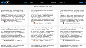 Electric Vehicle And Tesla News - tesla electric car company
