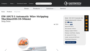 EW-10UT-3 Automatic Wire Stripping Machine(OD:10-50mm) - wire stripping machine company