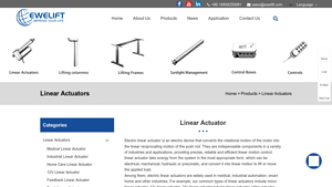 China Linear Actuators Manufacturers, Suppliers, Factory - Customized ... - actuator manufacturer