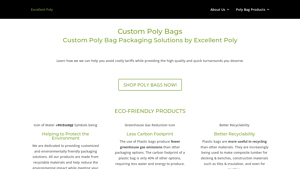 Excellent Poly - Custom Poly Bag Manufacturer - polyurethane bags manufacturer