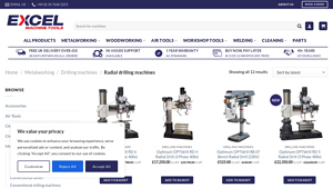 Radial drilling machines - radial drilling machine company