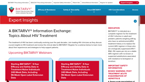 BIKTARVY® (bictegravir/emtricitabine/tenofovir alafenamide) HCP ... - biktarvy manufacturer