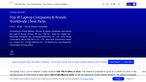 Top 10 Laptop Companies & Brands Worldwide | Best Picks - best laptop manufacturer