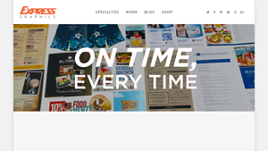 Express Graphics - Full Service Printer serving Restaurants ... - express-graphics manufacturer website