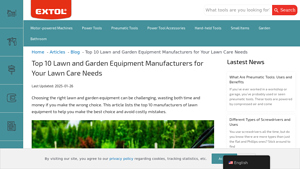 Top 10 Lawn and Garden Equipment Manufacturers for Your Lawn Care Needs - lawn mower manufacturer