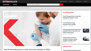 Top 10 Manufacturers in the Vaccines Market in 2024 - mmr vaccine manufacturer