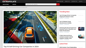 Top 10 Self-Driving Car Companies in 2024 - Extrapolate - autonomous vehicle manufacturer
