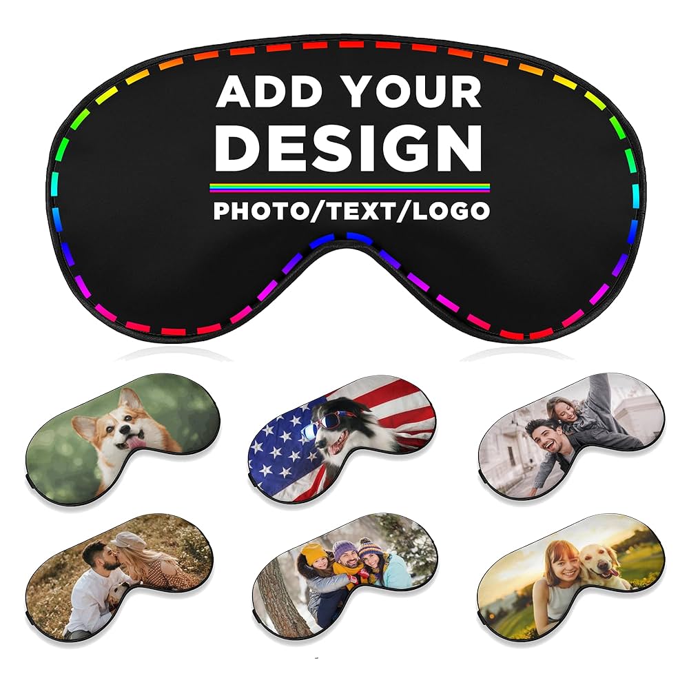 A relevant stock photo of eye mask custom in a typical setting.