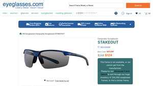 STAKEOUT Sunglasses Frames by Gargoyles - Eyeglasses.com - gargoyle sunglasses company