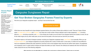 Gargoyles Sunglasses Repair | Get Broken Parts Fixed Fast - gargoyle sunglasses company