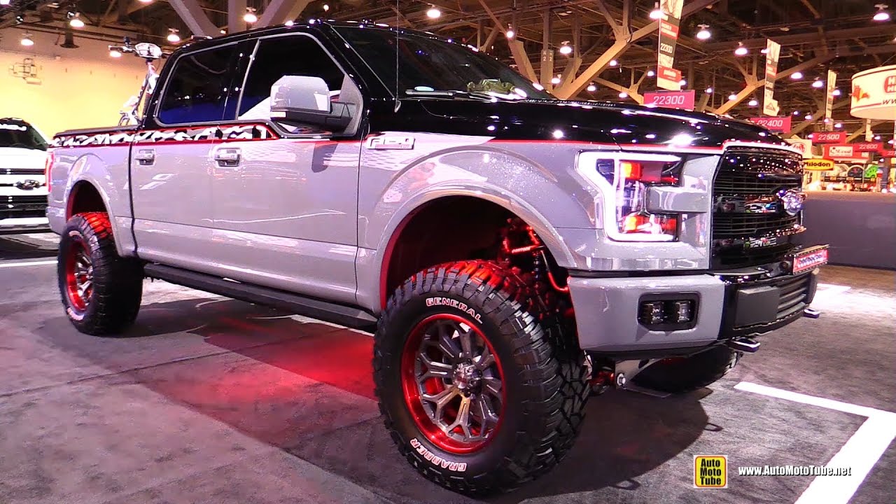 A relevant stock photo of f150 custom in a typical setting.