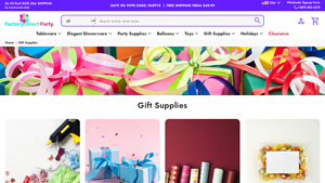 Wholesale Gift Wrapping Supplies | Factory Direct Party - gift wrapping paper bulk