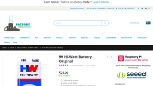 9V Hi-Watt Battery Original – FactoryForward India - hw battery factory