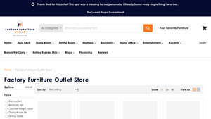 Factory Furniture Outlet Store - furniture factory