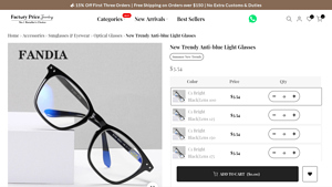 New Trendy Anti-blue Light Glasses - Factory Price Jewelry - anti blue light glasses factory