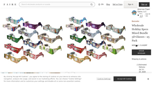 Wholesale Holiday Specs Mixed Bundle 3D Glasses - 25 Pack - Faire - 3d glasses bulk