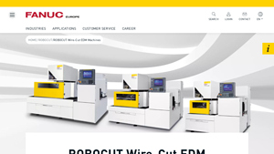 ROBOCUT Wire-Cut EDM Machines - Fanuc EU - wire cutting machine company