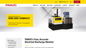 Wire EDM Machine | EDM Cutting | FANUC ROBOCUT - wire cutting machine company