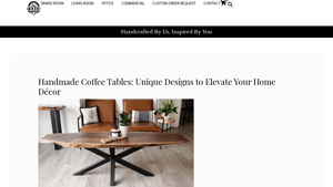 Handmade Coffee Tables: Transform Your Living Space - metal coffee table factory