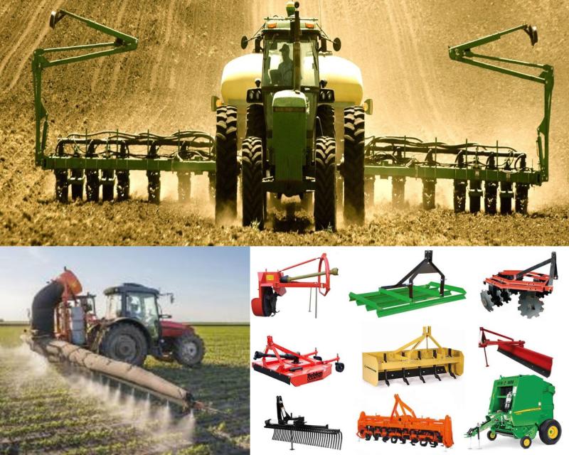 A relevant stock photo of farm equipment supplier in a typical setting.