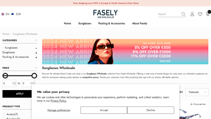 Sunglasses - Fasely Wholesale - designer sunglasses bulk