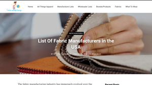 List Of Fabric Manufacturers in the USA - Fashion Manufacturing - fabric product manufacturer