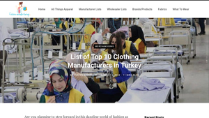 List of Top 10 Clothing Manufacturers in Turkey - clothing manufacturer turkey