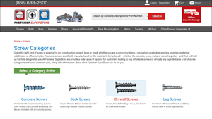 Wholesale Bulk Screws & Fasteners | Drywall, Deck & More - stainless steel screws bulk