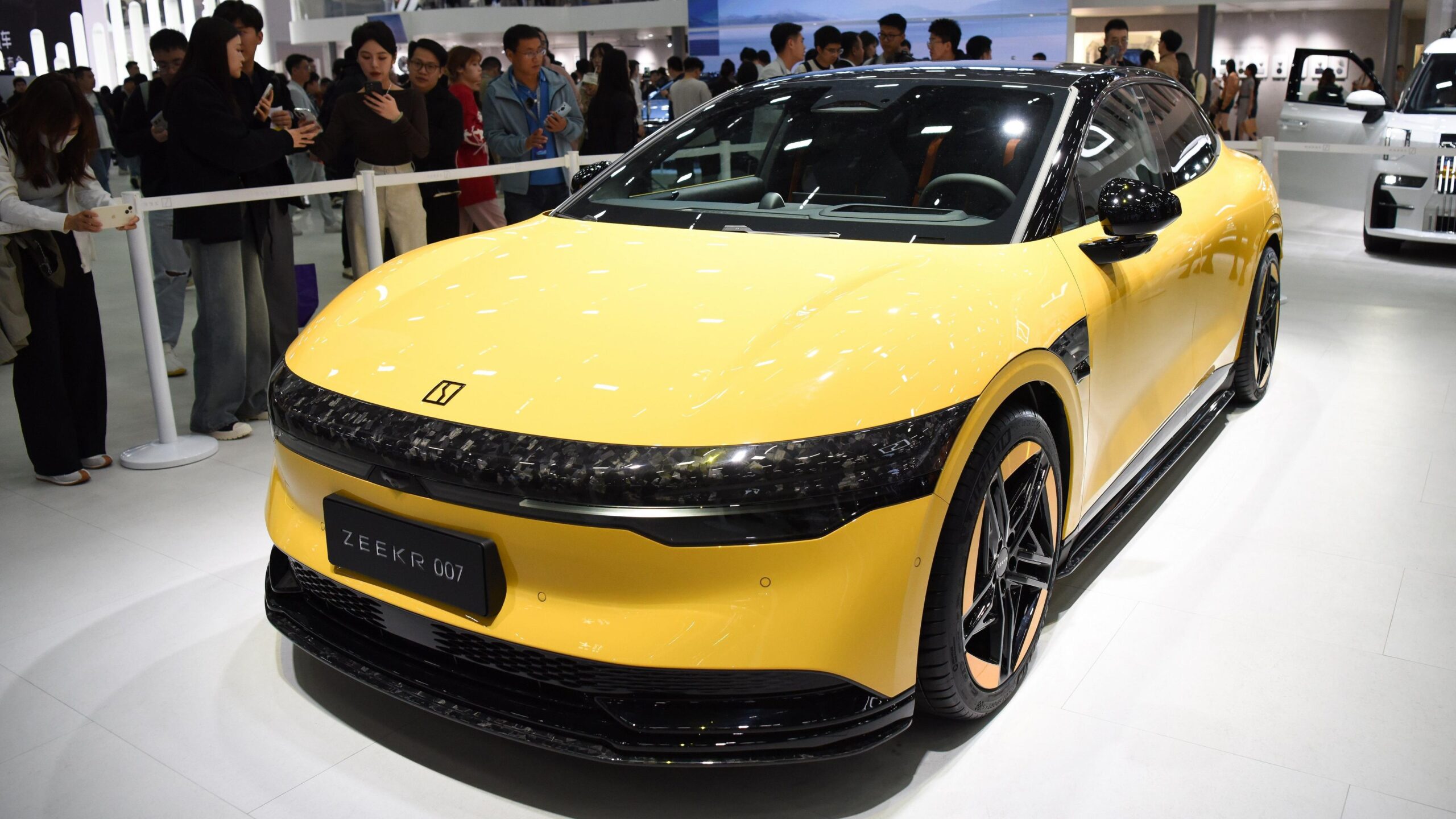 A relevant stock photo of fastest electric car china in a typical setting.