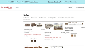 Sofas - Factory Direct Furniture - office sofa factory