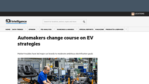 Automakers change course on EV strategies - fDi Intelligence - all electric cars company