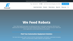 Industrial Automation Equipment & Flex Feeders - Feedall - feeder manufacturer