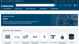 HVAC Parts Supply, Heating & Cooling Equipment | Ferguson - air conditioner manufacturer