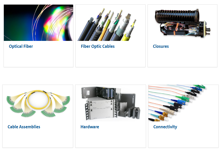 A relevant stock photo of fiber optic cables supplier in a typical setting.