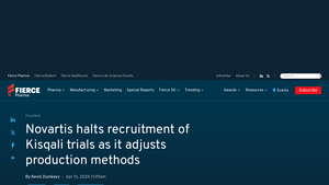 Novartis halts recruitment of trials for cancer drug Kisqali - kisqali manufacturer