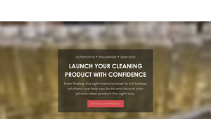 Private Label Cleaning Products & Contract Manufacturing - car cleaner manufacturer