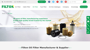 Filton Oil Filter Manufacturer & Supplier - car oil filter factory