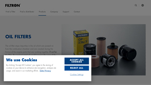 Oil filters - FILTRON - car oil filter factory