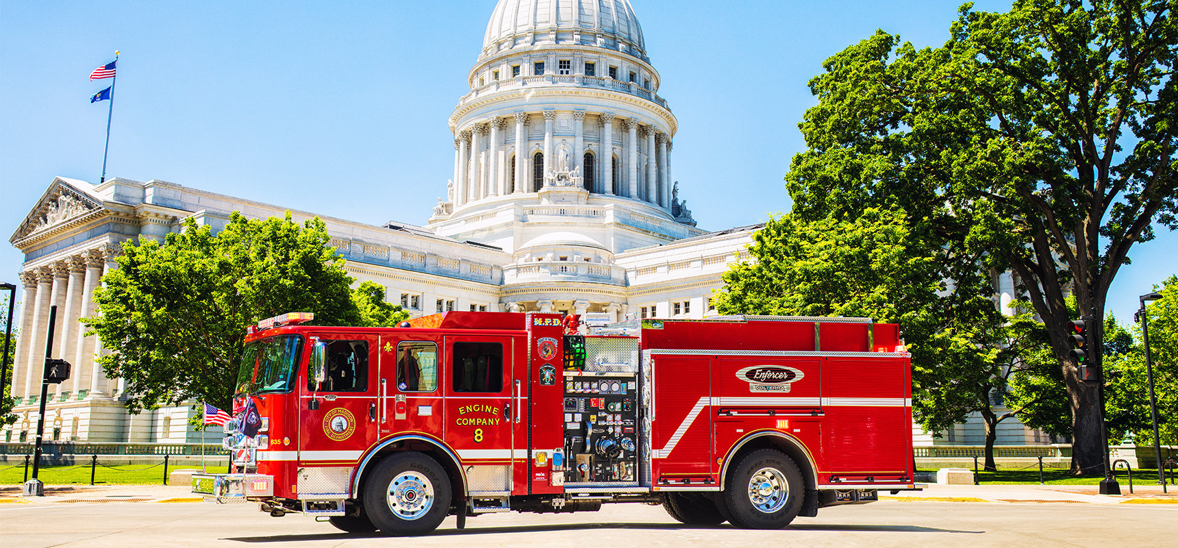 A relevant stock photo of fire engine manufacturer in a typical setting.